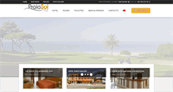 Desktop Screenshot of hotelpraiasol.com
